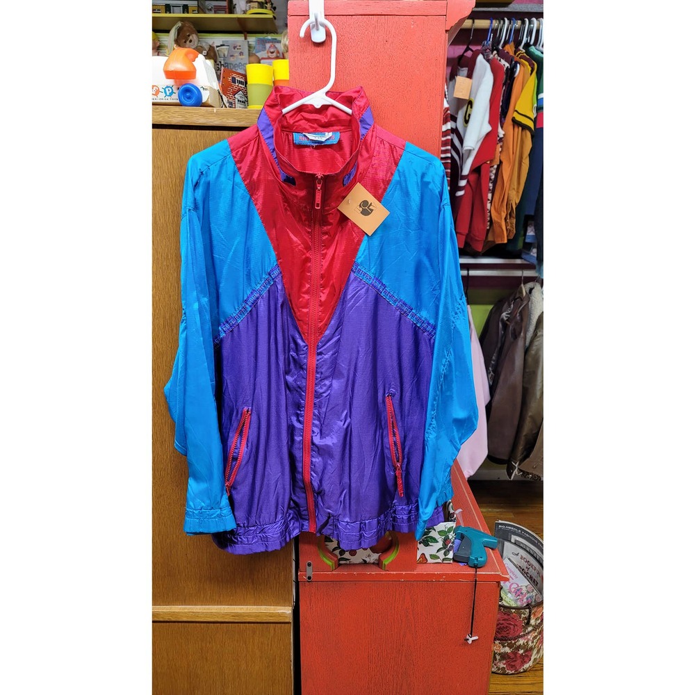 XXL Vintage 90s plus volup windbreaker jacket